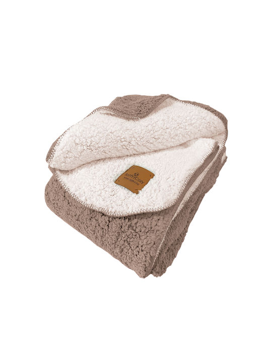 Sherpa Мека И Уютна Одеяла Sherpa Единична 150x...