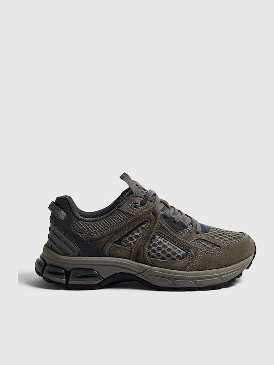 Selected Ανδρικά Sneakers Khaki