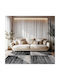 Beauty Home Serena Art 9839 Modern Bedroom Rugs Set Gray 9839-ΣΕΤ 3pcs