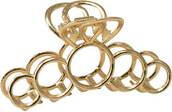 Metallischer Goldener Haarspangen 7.5x4cm
