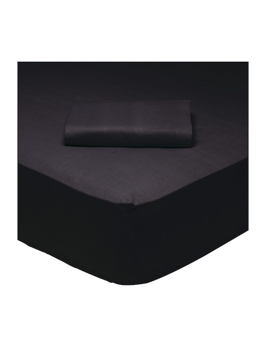 Das Home Sheet King Size with Elastic 180x235+3...