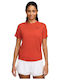 Trail Drifit Running Tee Women's T-shirt Dri-Fit Orange