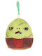 Ключодържател Зелено Зомби Squashy Podgies Halloween Плюшено 11cm