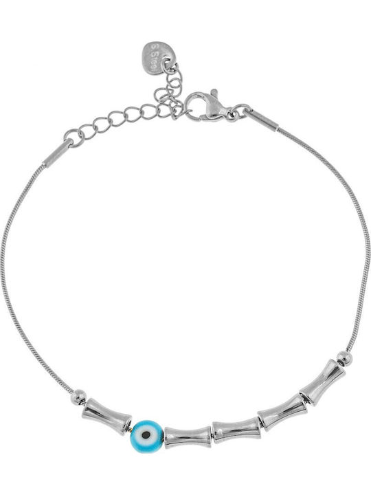 FantazyStores Women's Bracelet Chain with design Eye made of Steel