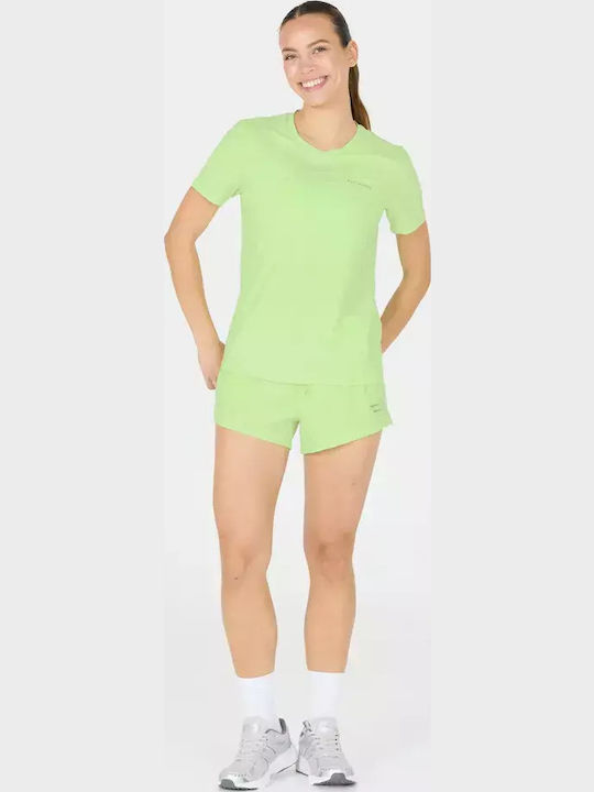 Damen T-Shirt Schnell trocknend Grün
