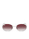 Ray Ban Γυναικεία Γυαλιά Ηλίου με Ασημί Μεταλλικό Σκελετό και Κόκκινο Ντεγκραντέ Καθρέφτη Φακό RB3767 003/8H