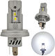 Bec R2 Led P45t 9v-48v Canbus 10000lm 1 Bucată Foarte Puternic