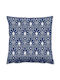 Aberto Design Sofa Cushion White-Blue 43x43cm