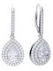 Diamonfire Cercei din Argint cu Pietre