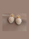 Eluna Earrings Gold Plated with Pearls
