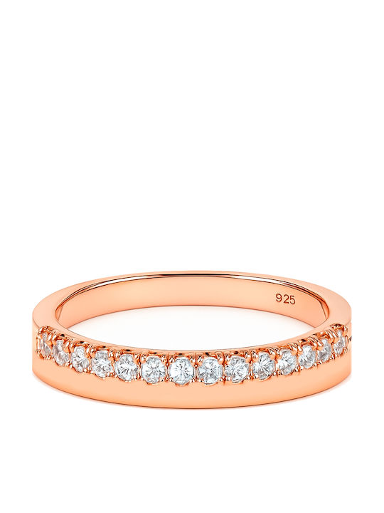 Diamonfire Damen Silber Vergoldetes Ringe