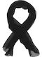 Gift-Me Women's Silk Scarf Black