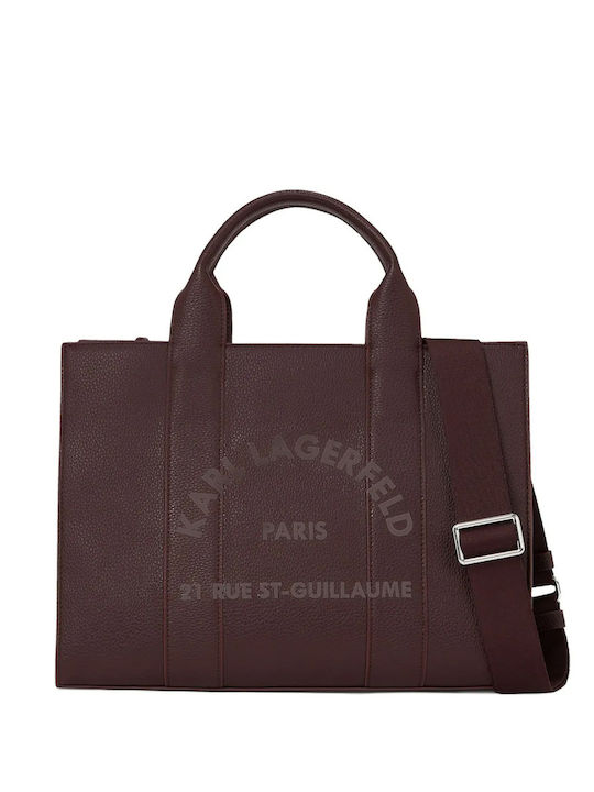 Karl Lagerfeld Square Women's Bag Tote Handbag ...