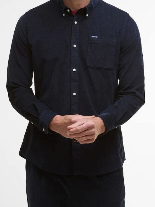 Barbour Ramsey Μακρυμάνικo Πουκάμισο Navy Red