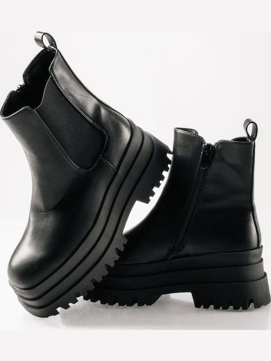 Damenstiefeletten Schwarz
