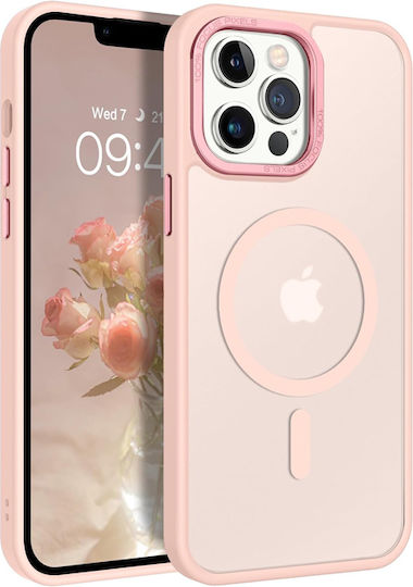 Orso Back Cover Plastic / Silicon Roz (iPhone 14 Pro)