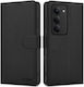 Tech-Protect Wallet Δερματίνης / Σιλικόνης Μαύρο (Xiaomi Redmi 15 4G / 5G)