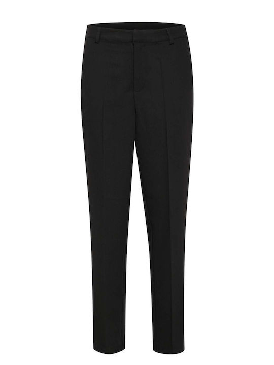 Kaffe Damen Hoch tailliert Stoff Hose Black Kaffe Damen Hoch tailliert Stoff Hose Black