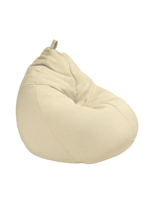 Pouf Pear Waterproof Teatro Beige 90x90x100cm