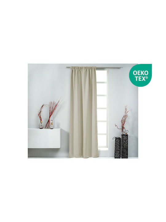 Easy Home Vorhang Verdunkelung mit Bleistiftfal...