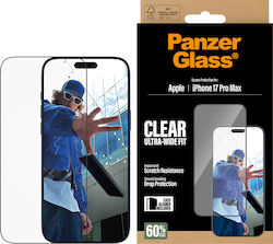 PanzerGlass Displayschutzfolie iPhone 17 Pro Max 18 Pro Max Ultra-Wide Fit Mit EasyAligner