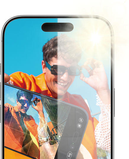 PanzerGlass Sticlă Tempered Glass Anti-Reflective Armor (iPhone 17 / 17 Pro / 16 Pro)