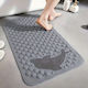 My Home Luxury Bathtub Non-slip with Suction Cups Gray 45x75εκ.