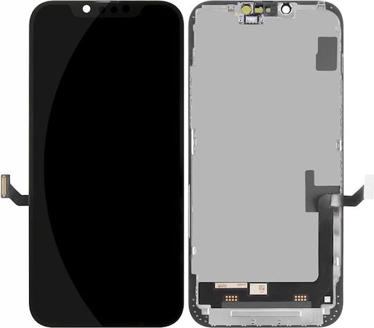 O ecran Soft cu Mecanism Tactil pentru iPhone 14 Plus (Negru)
