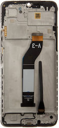 Οθόνη Xiaomi Redmi με Πλαίσιο για Xiaomi Redmi 13C, Redmi 13C 5G, Poco C65 (Μαύρο)