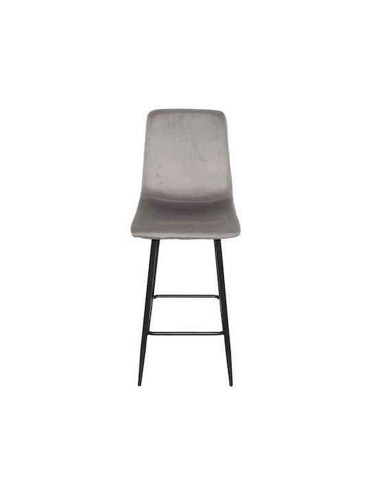 Hocker Bar Gepolstert mit Stoff Grato Grey-leg ...
