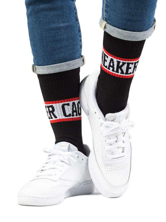 SneakerCage Ανδρικές Κάλτσες Μαύρο SneakerCage Ανδρικές Κάλτσες Μαύρο