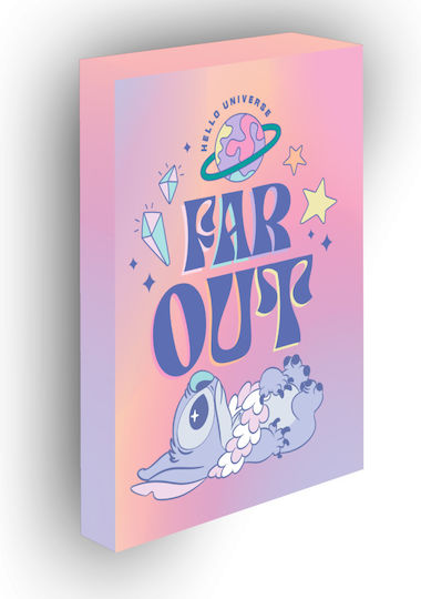 Stitch Far Out Light-up Canvas 40x30cm