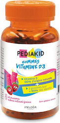 Pediakid Vitamin D3 Vitamină 60 bomboane de jeleu