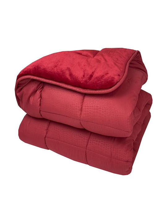 Astron Italy Duvet Cover Single 160x220cm Wine 90 GSMGsm