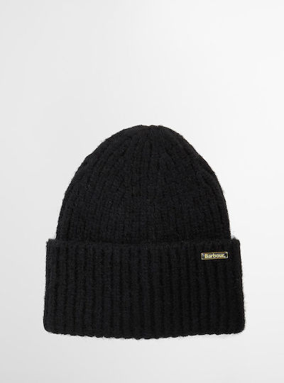Beanie Γυναικείος Σκούφος Πλεκτός σε Μαύρο χρώμα