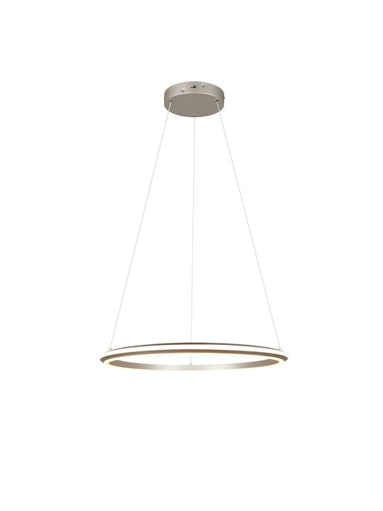 Trio Lighting Amador Κρεμαστό Φωτιστικό Ασημί