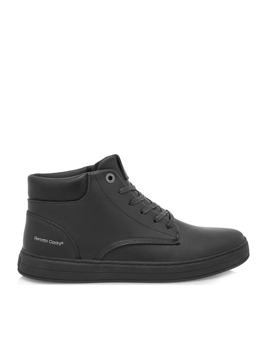Renato Garini Black Men's Boots