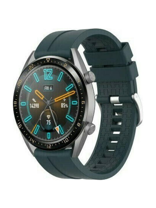 Curea din Silicon Amazfit GTR 47 GTR 2 Huawei Watch GT 2 Pro GT 2e Verde Negricios