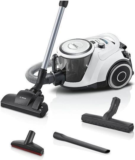 Bosch BGS41HYG1 Прахосмукачка 550W С контейнер 2.4лт Бяла