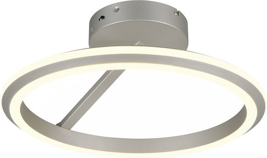 Trio Lighting Amador Πλαφονιέρα Οροφής Ασημί