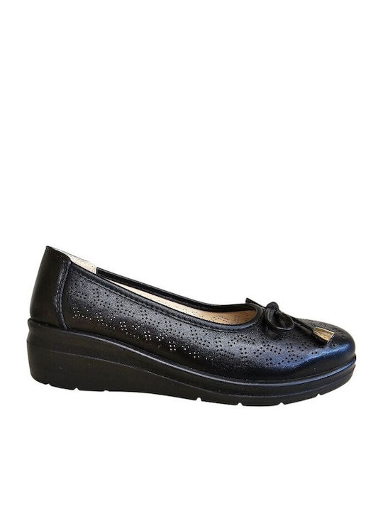 Nobrand Damen Ballerinas in Schwarz Farbe