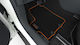 Toyota Genuine 4pcs Fabric Car Mats 830gr Mandarina Detail Set Toyota Aygo 22' 1 Driver 1 Passenger 2 Rear