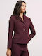 Desiree Lang Damen Mittellang Blazer Brown