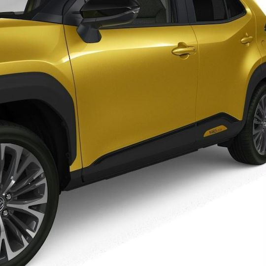 Toyota Γνήσια Πλαϊνά Διακοσμητικά Χρώματος Μαύρου Yaris Cross 21'-22' 2 Δεξιά 2 Αριστερά