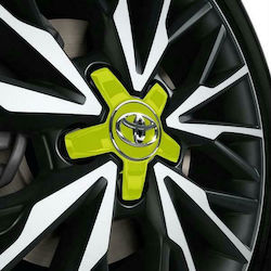 1τμχ Toyota Gnóstico Radnabenkappe Lime Green C-hr 16'-22'
