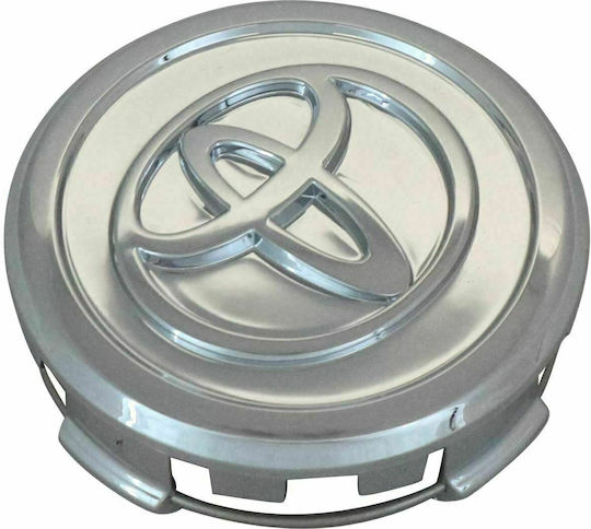 1τμχ Toyota Γνήσια Τάπα Κέντρο Ζάντας Avensis Verso 03'-08' 426030f010 Χρώμιο
