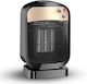 Acasă Fan Heater Room Floor Negru 1800W