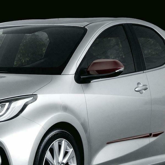 Toyota Genuine 2 Pieces Exterior Mirror Caps Color Marbling Purple 3p2 Yaris 20'-22'