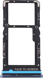 Sim Micro Sd Card Tray Xiaomi Mi 10T Lite 5G Blue