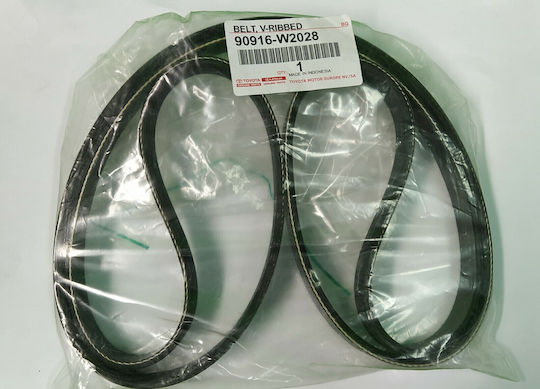 Toyota Γνήσιος Ιμάντας V-ribbed Corolla 02'-07' 90916w2028